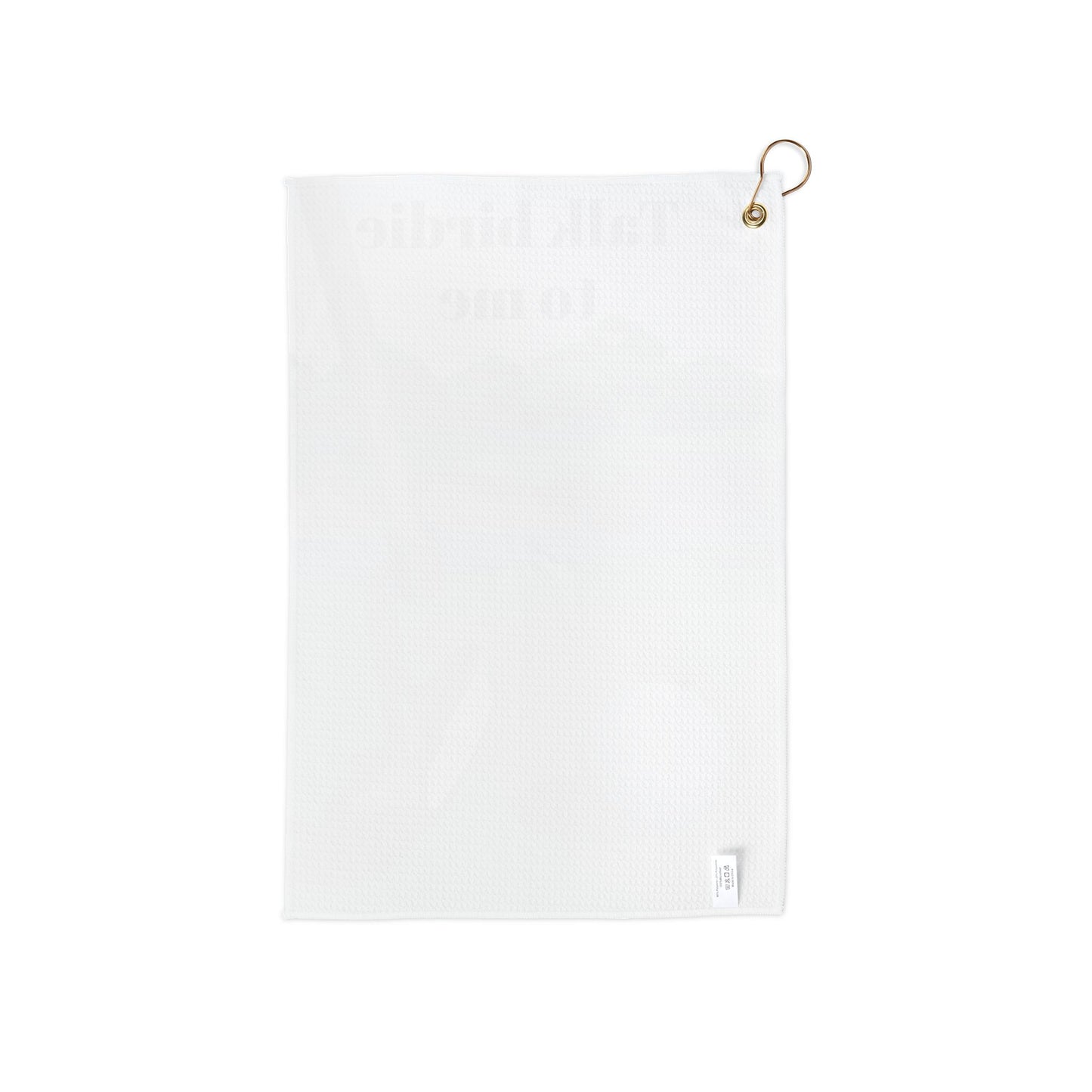 Talk birdie to me golf scene Golf Towel