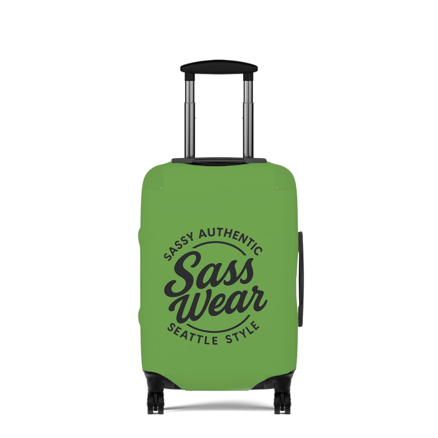 Sass Wear Luggage Cover Green