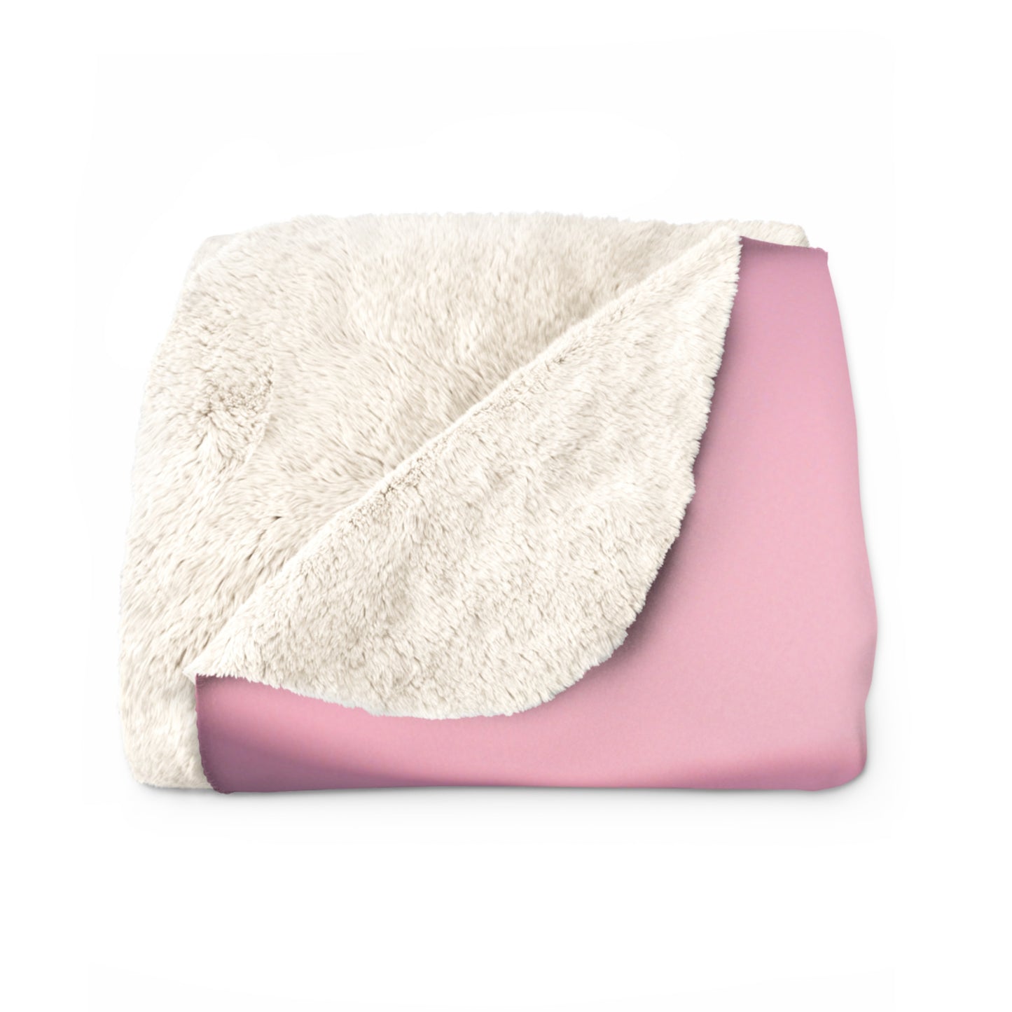 Pink Flamingo Sherpa Fleece Blanket
