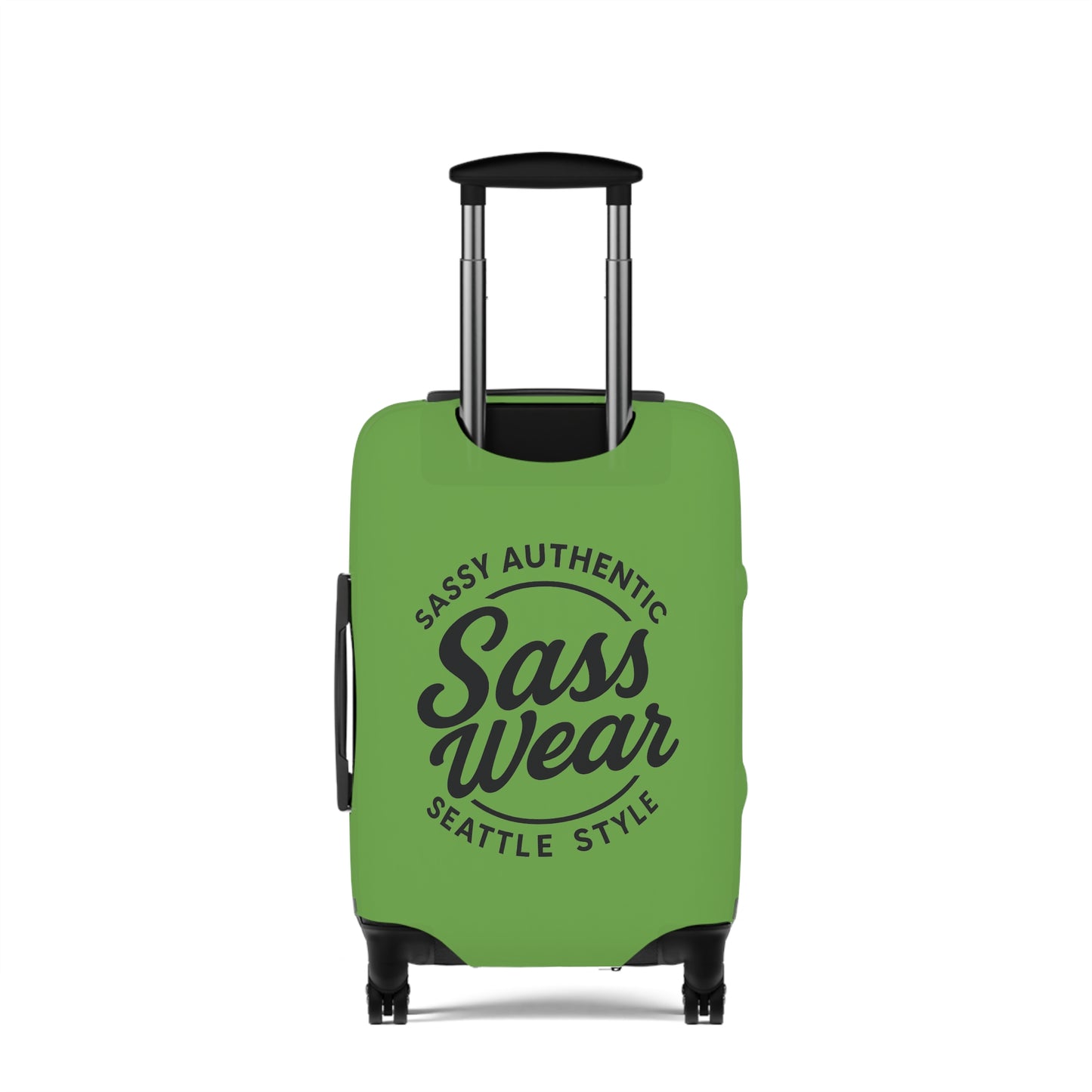 Sass Wear Luggage Cover Green