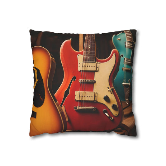 Guitar  Canvas Pillow cover