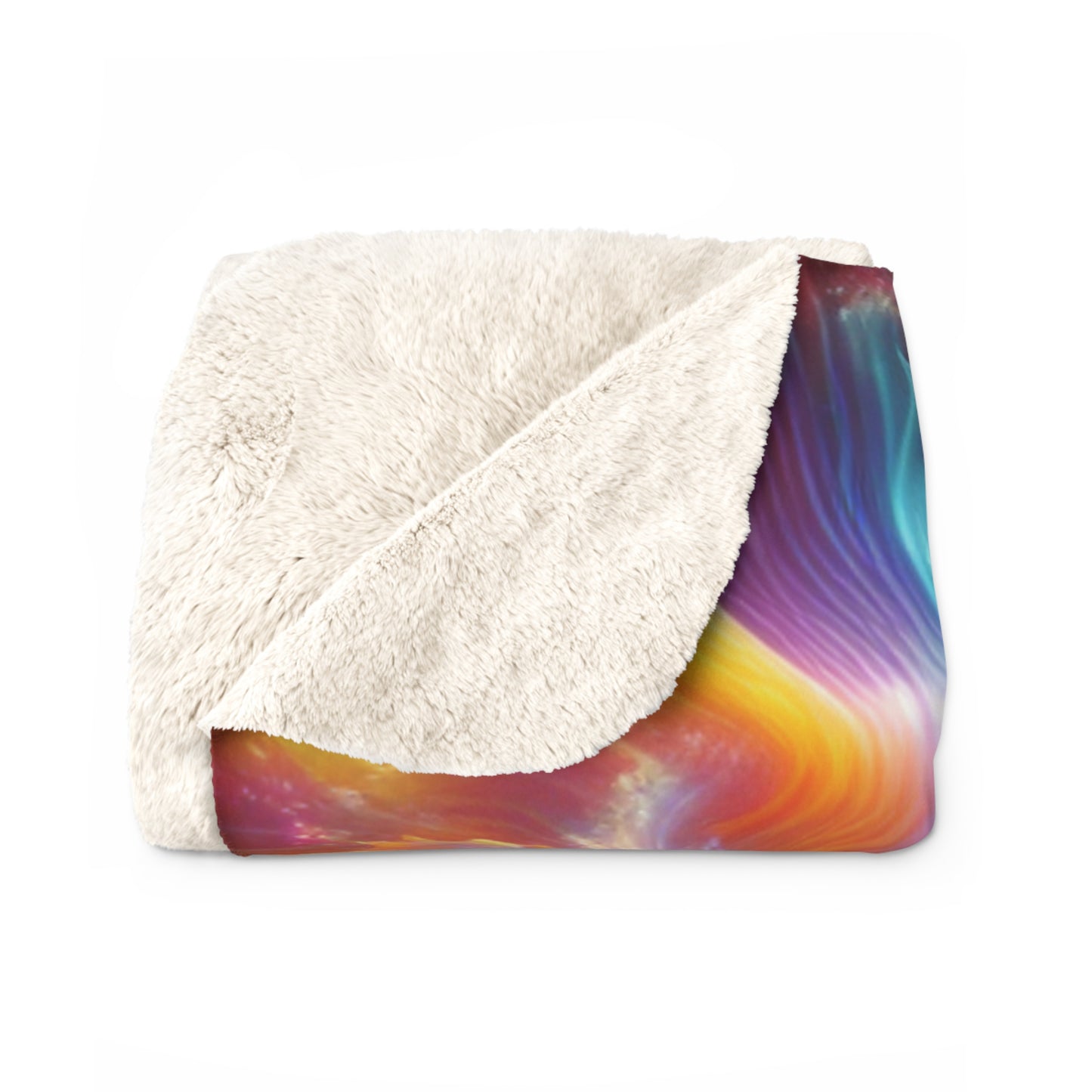Surreal Sun Sherpa Fleece Blanket