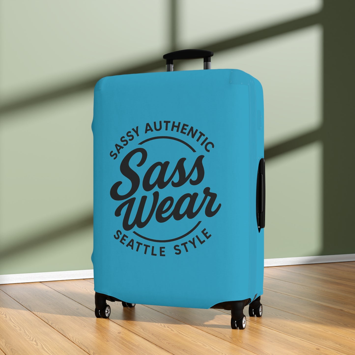 Sass Wear Luggage Cover Turquiose