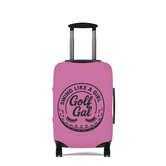 Golf Gal Luggage Cover Pink