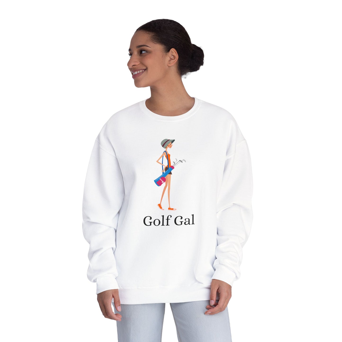 Golf Gal Poppy Crewneck Sweatshirt