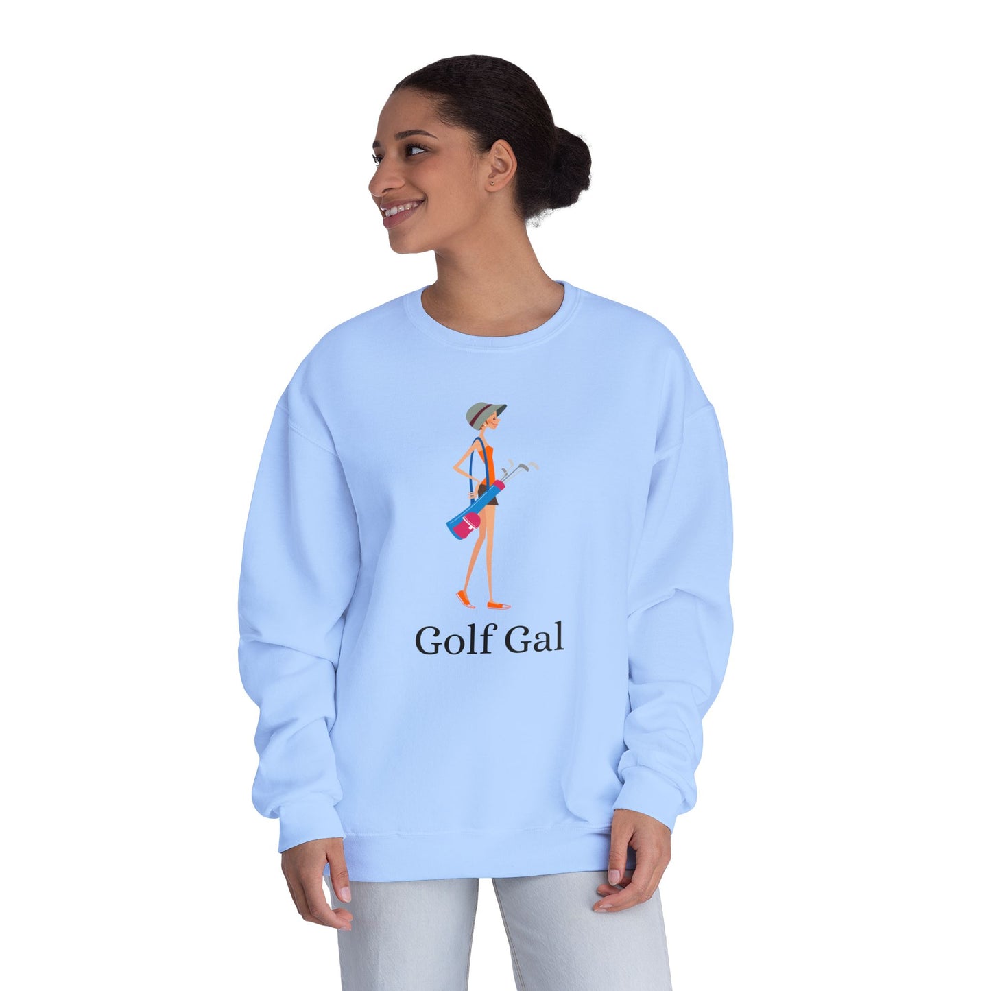 Golf Gal Poppy Crewneck Sweatshirt