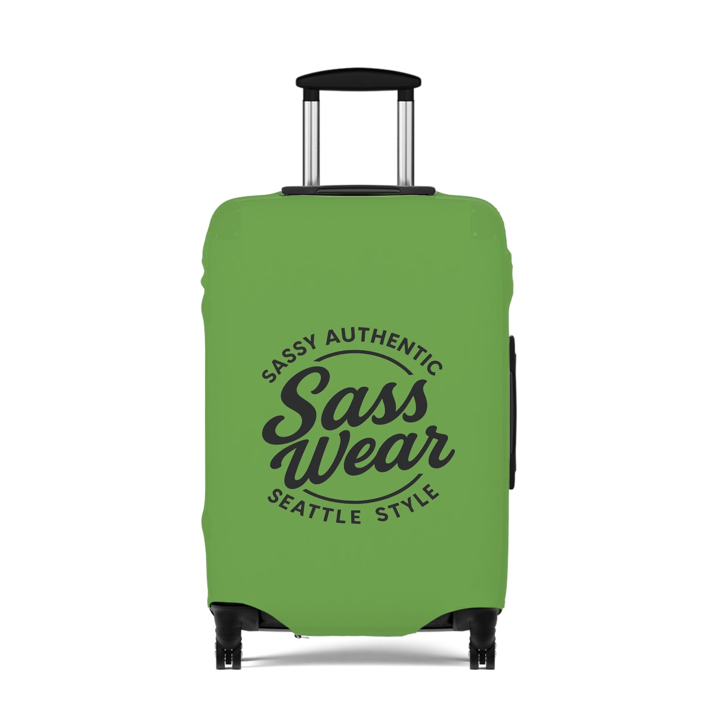 Sass Wear Luggage Cover Green