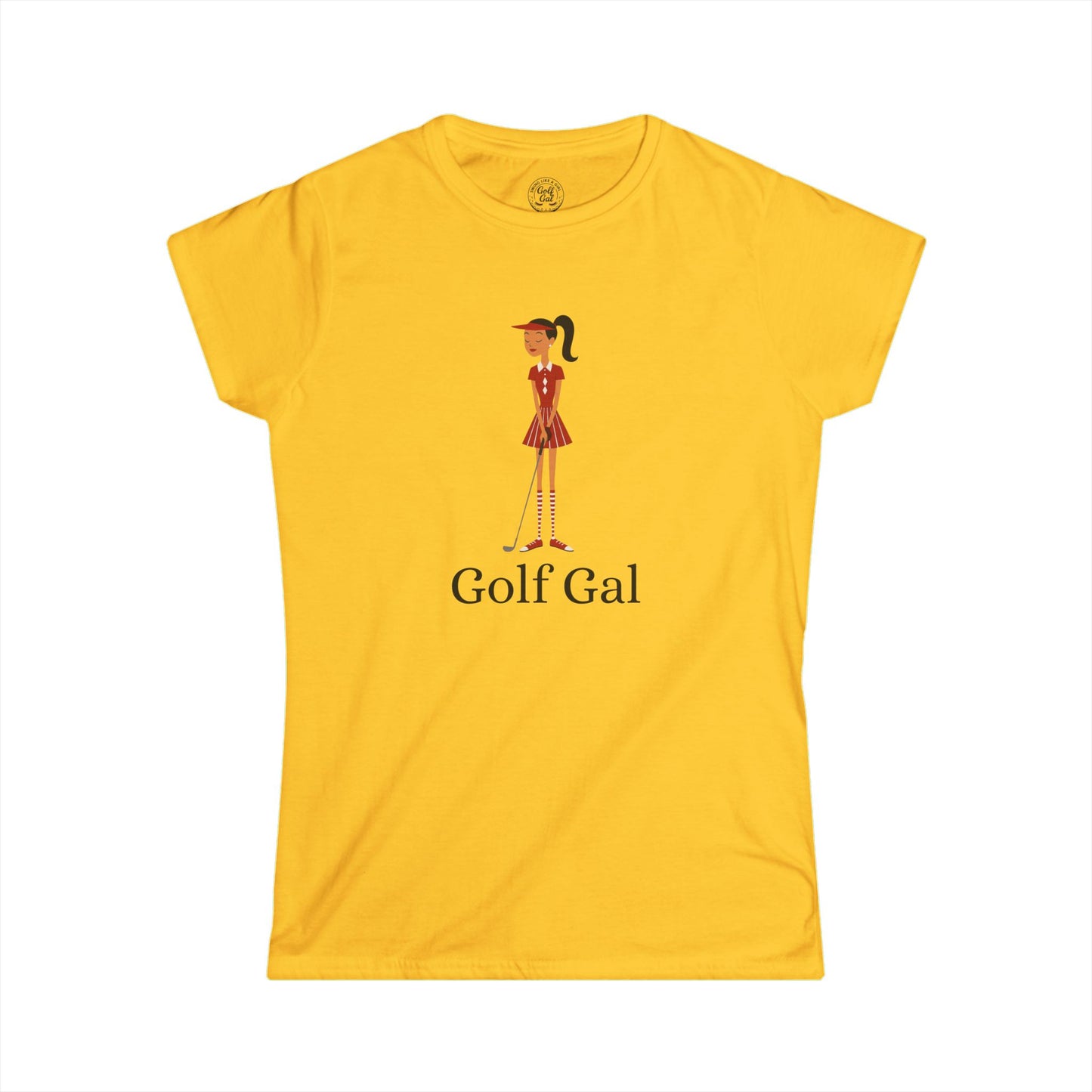 Golf Gal Women's Softstyle Tee Ruby