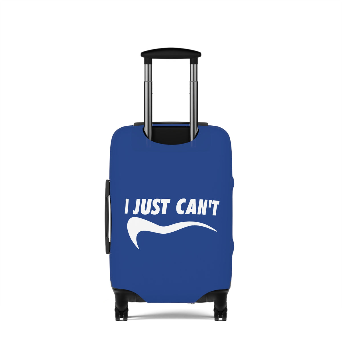 I Just Can't Luggage Cover Blue
