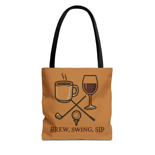 Brew Swing Sip Tote Bag