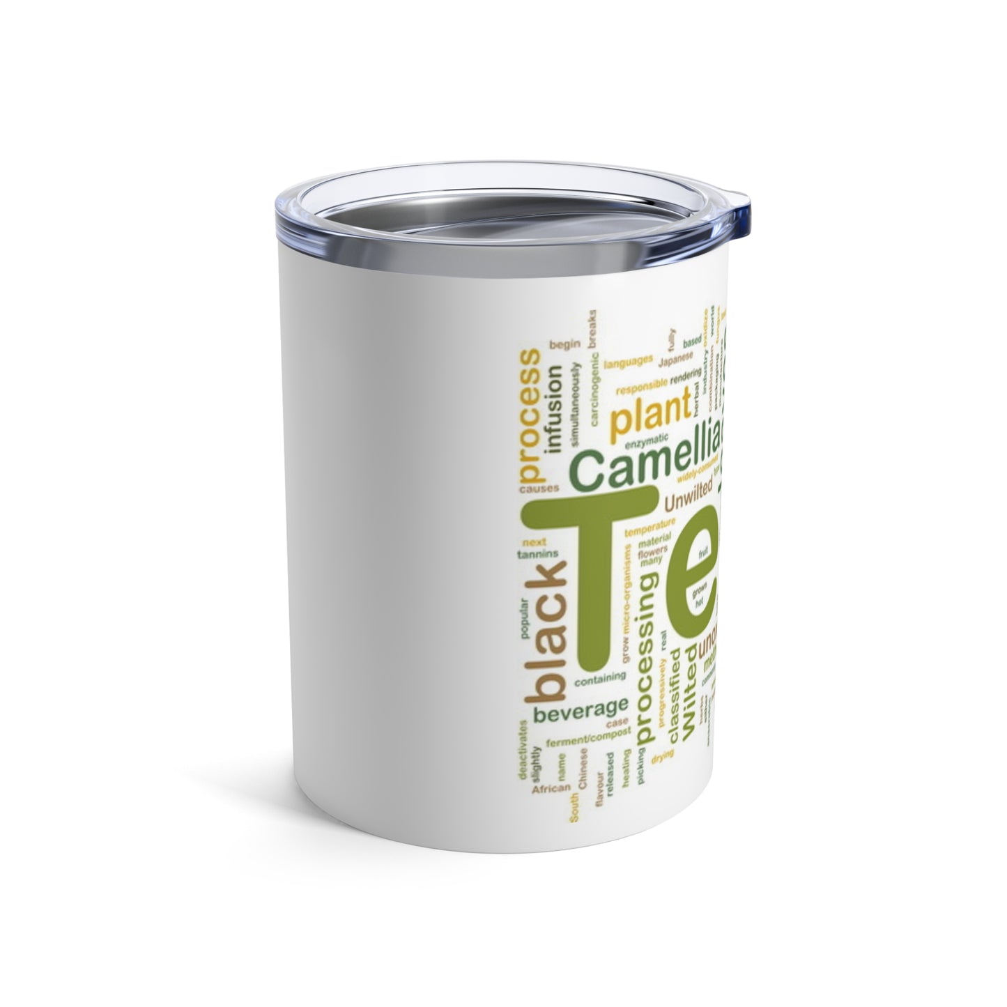 Tea Words Whiskey/Wine Tumbler