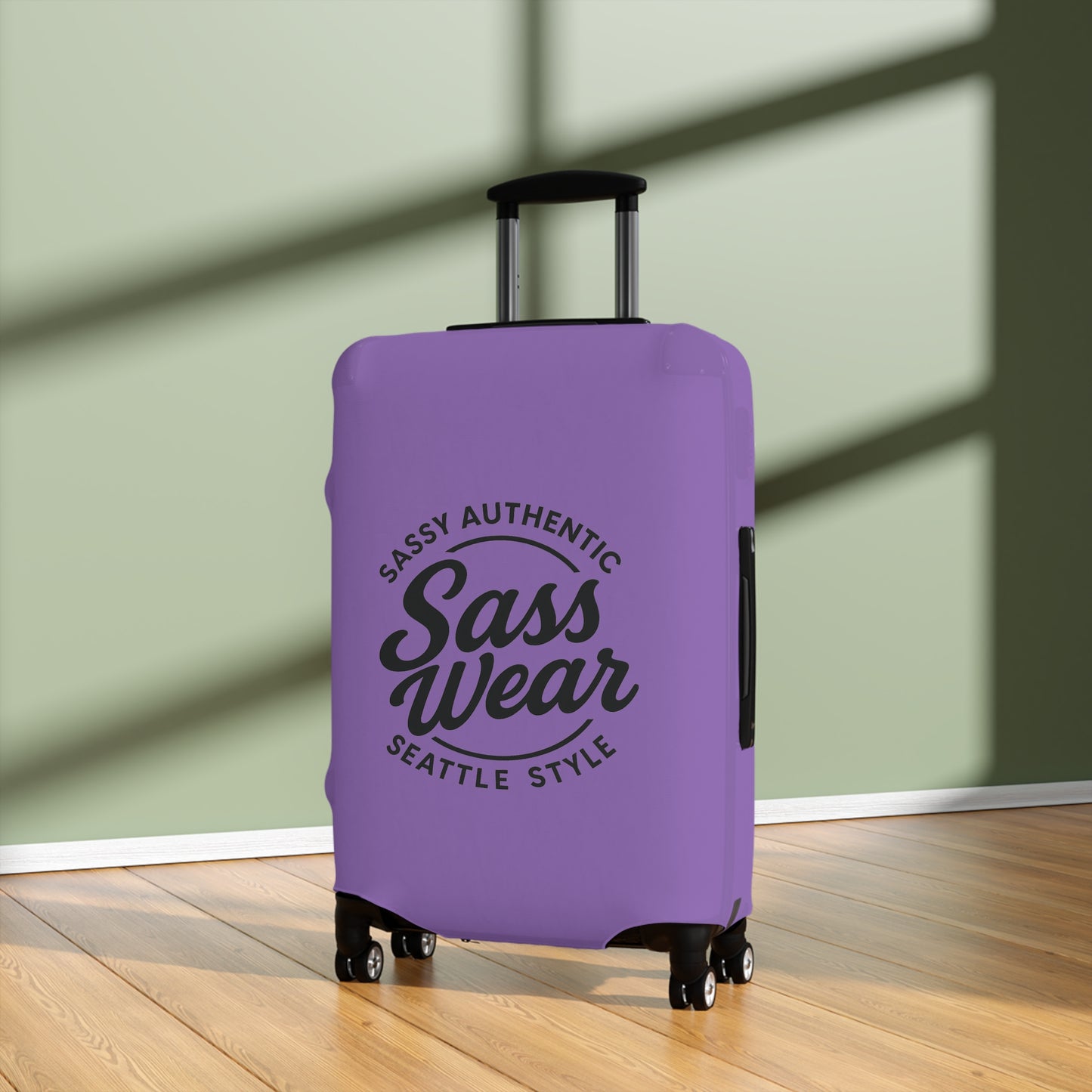 Sass Wear Luggage Cover Purple