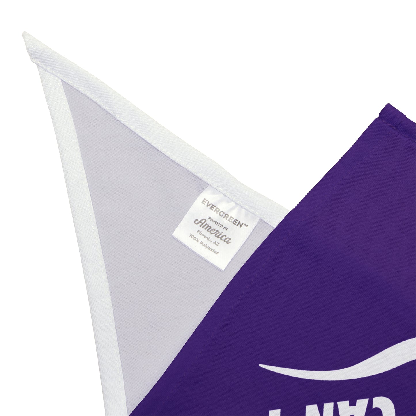 purple I just can't Pet Bandana