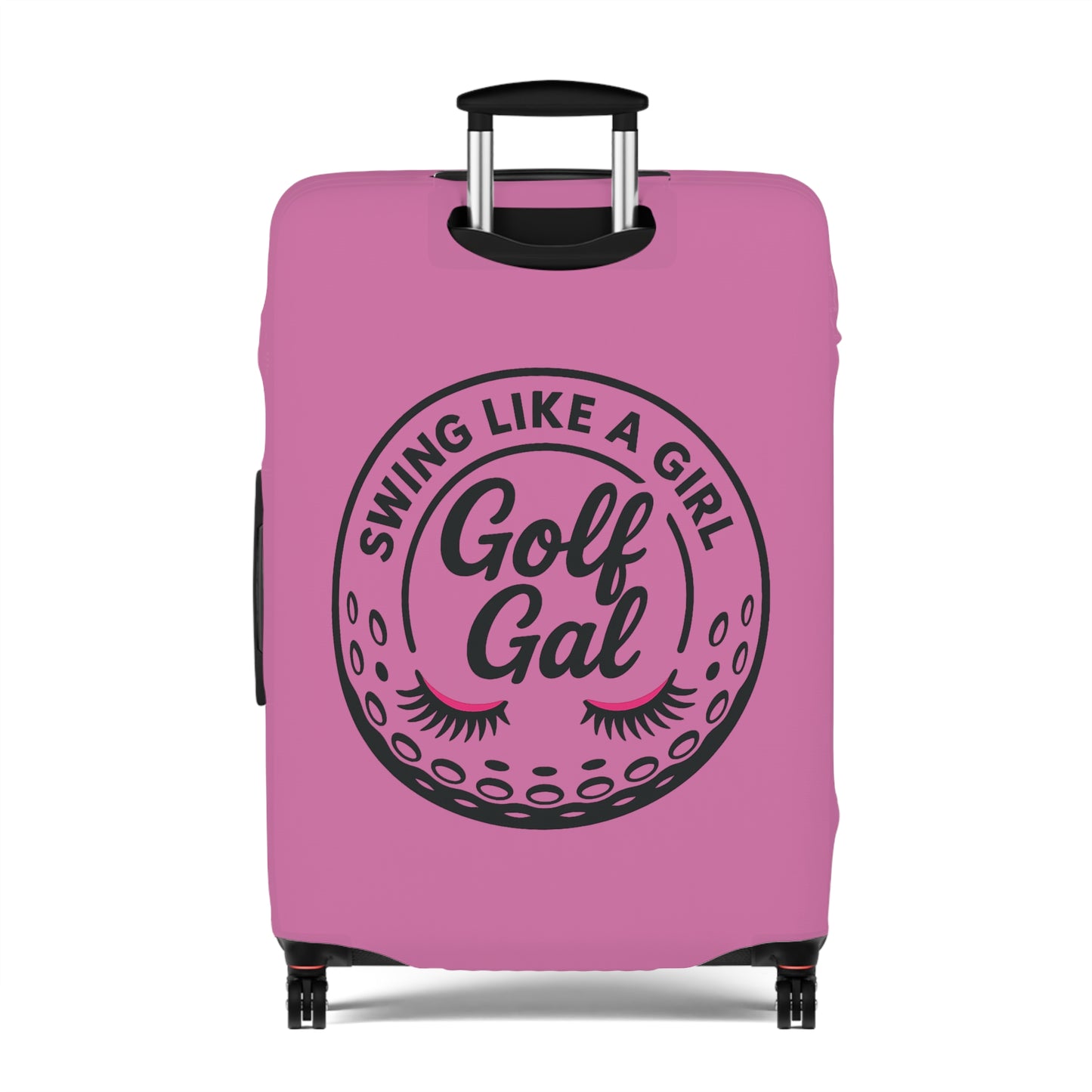 Golf Gal Luggage Cover Pink