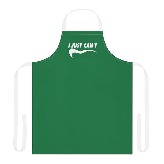 Green I just Can't  Apron