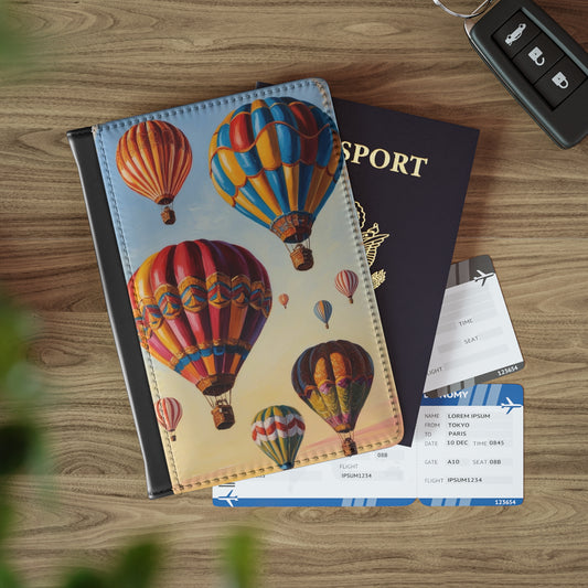 hot air balloon Passport Cover