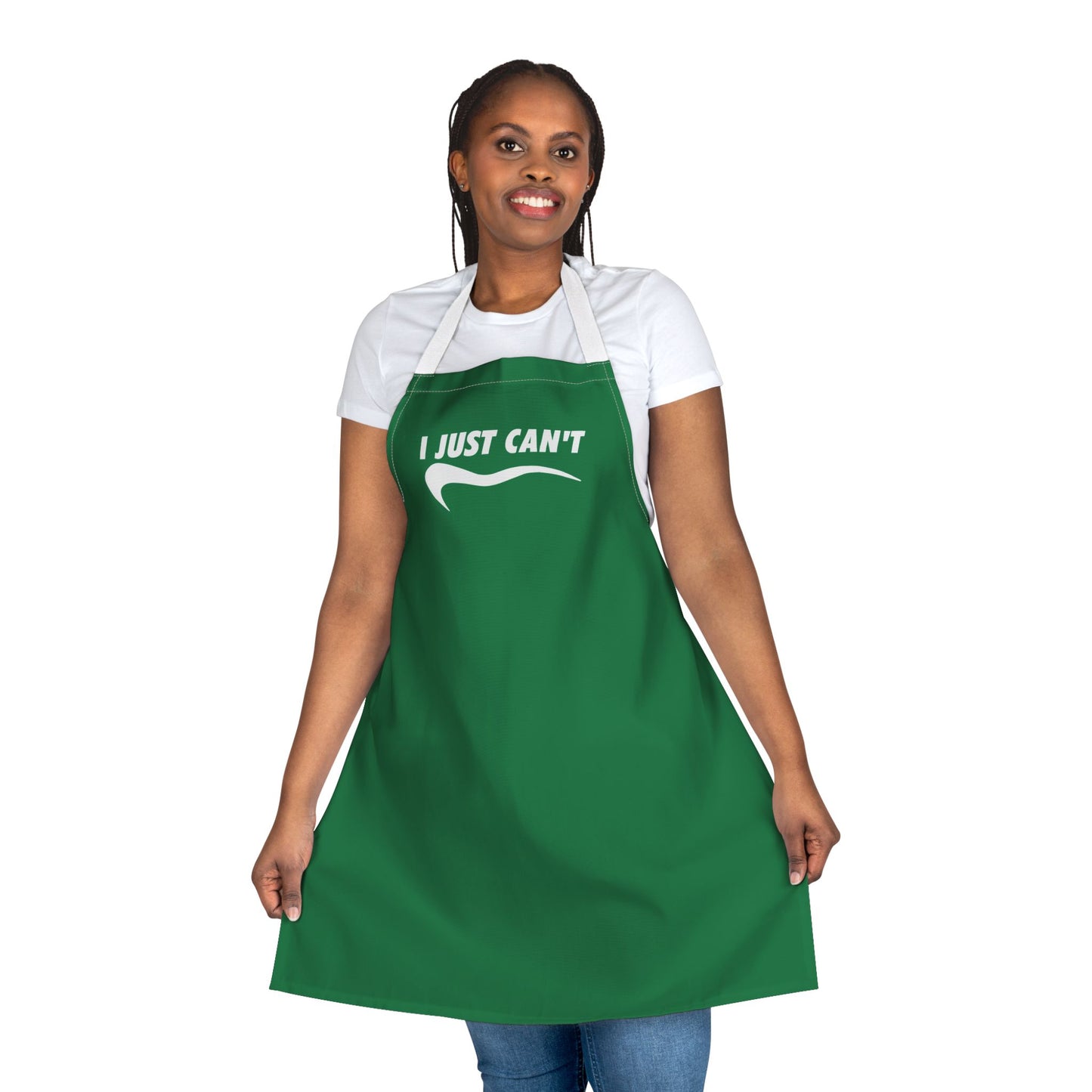 Green I just Can't  Apron