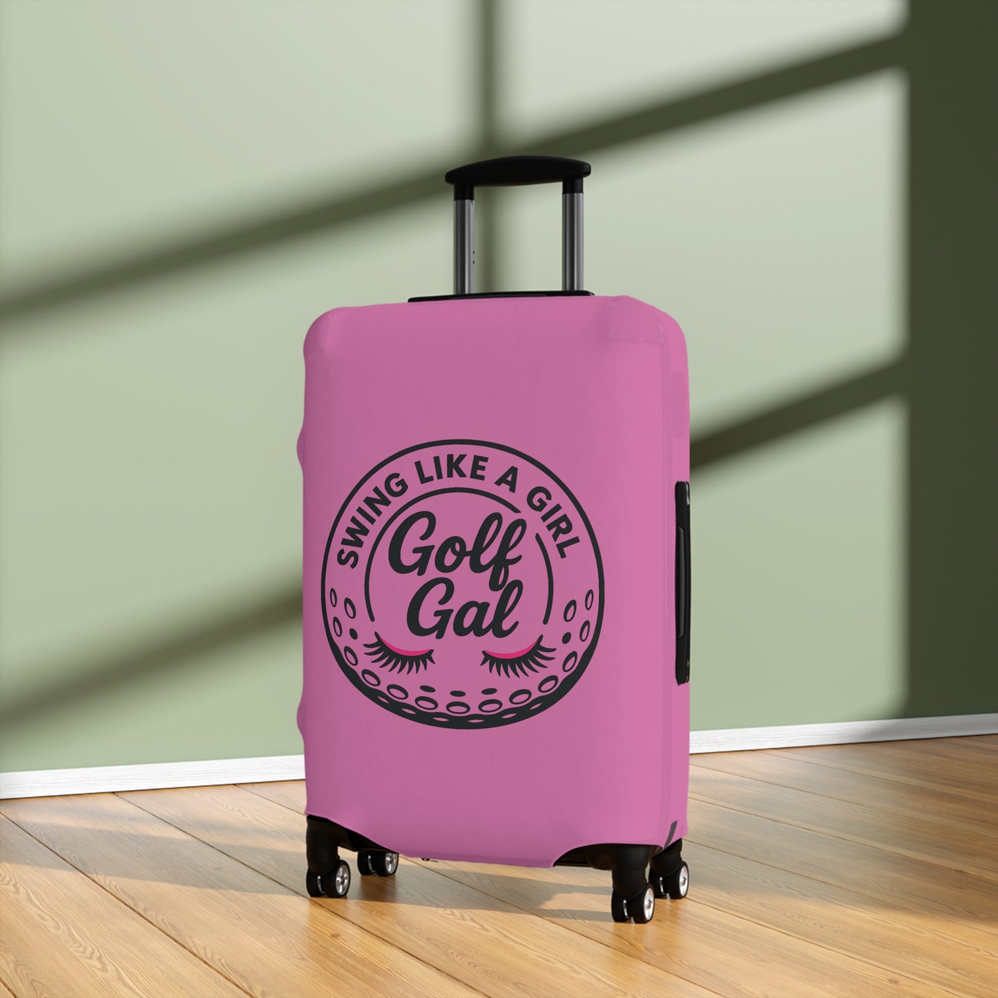 Golf Gal Luggage Cover Pink