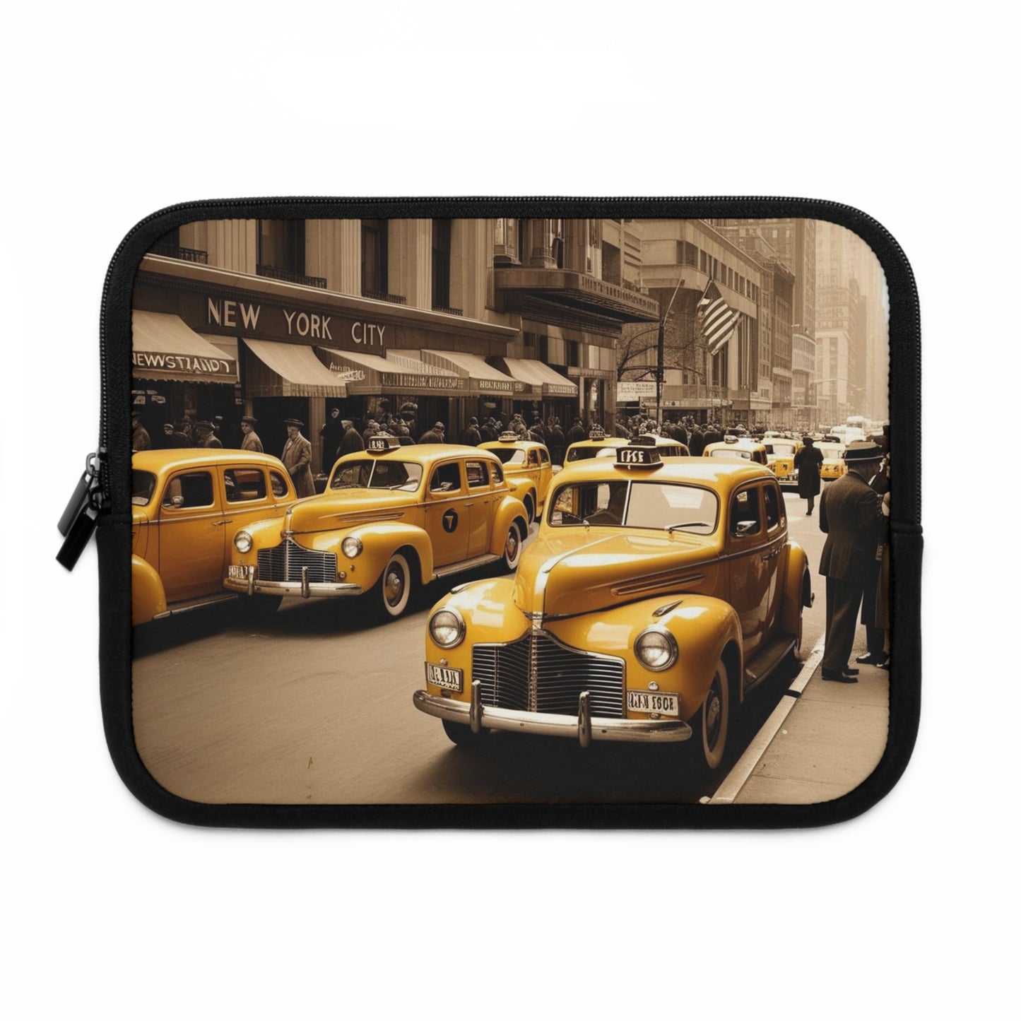 vintage New York City Laptop Sleeve