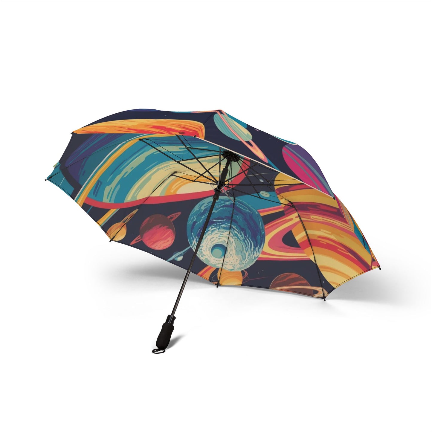 planets Umbrella - Semi-Automatic Foldable Design