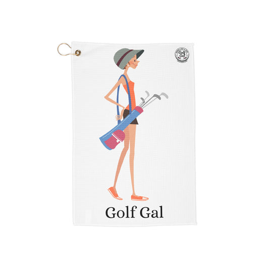 Golf Gal Golf Towel Poppy