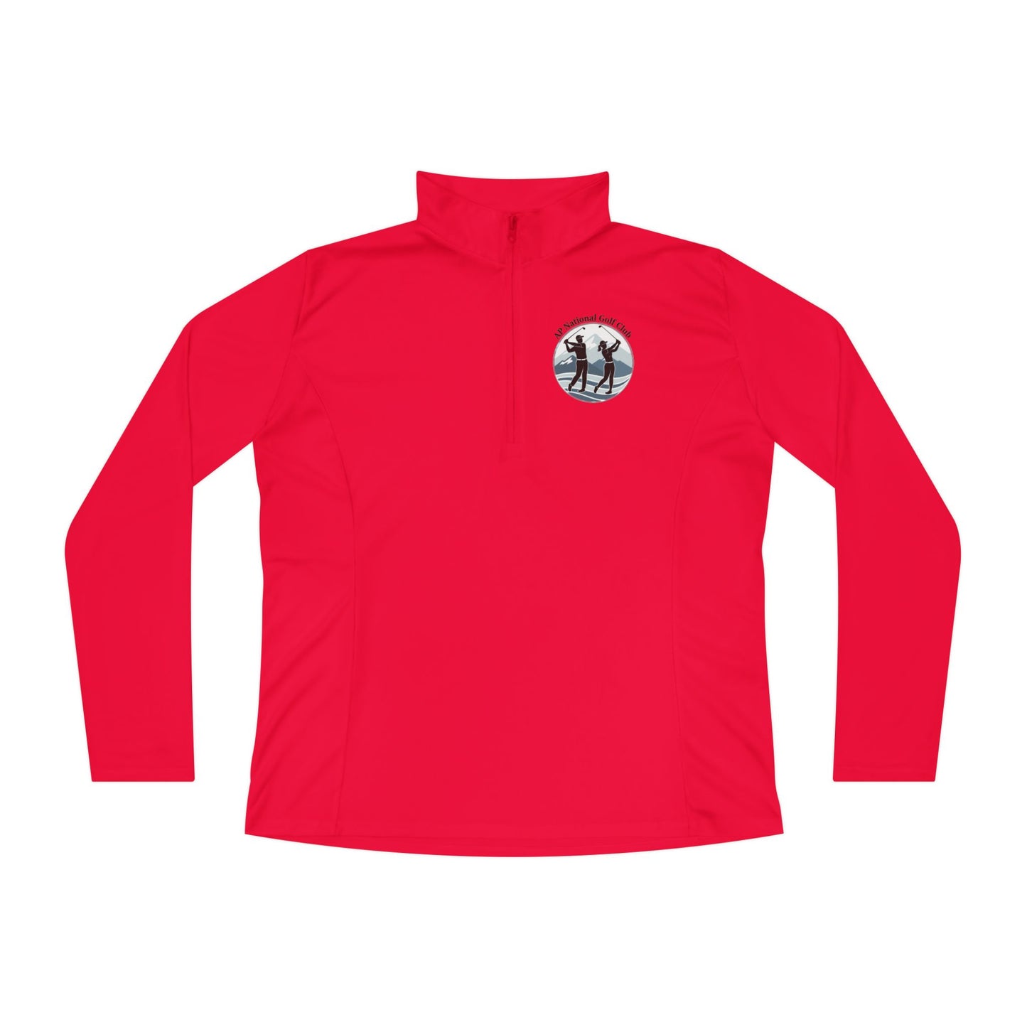 AP couples Ladies Quarter-Zip Pullover