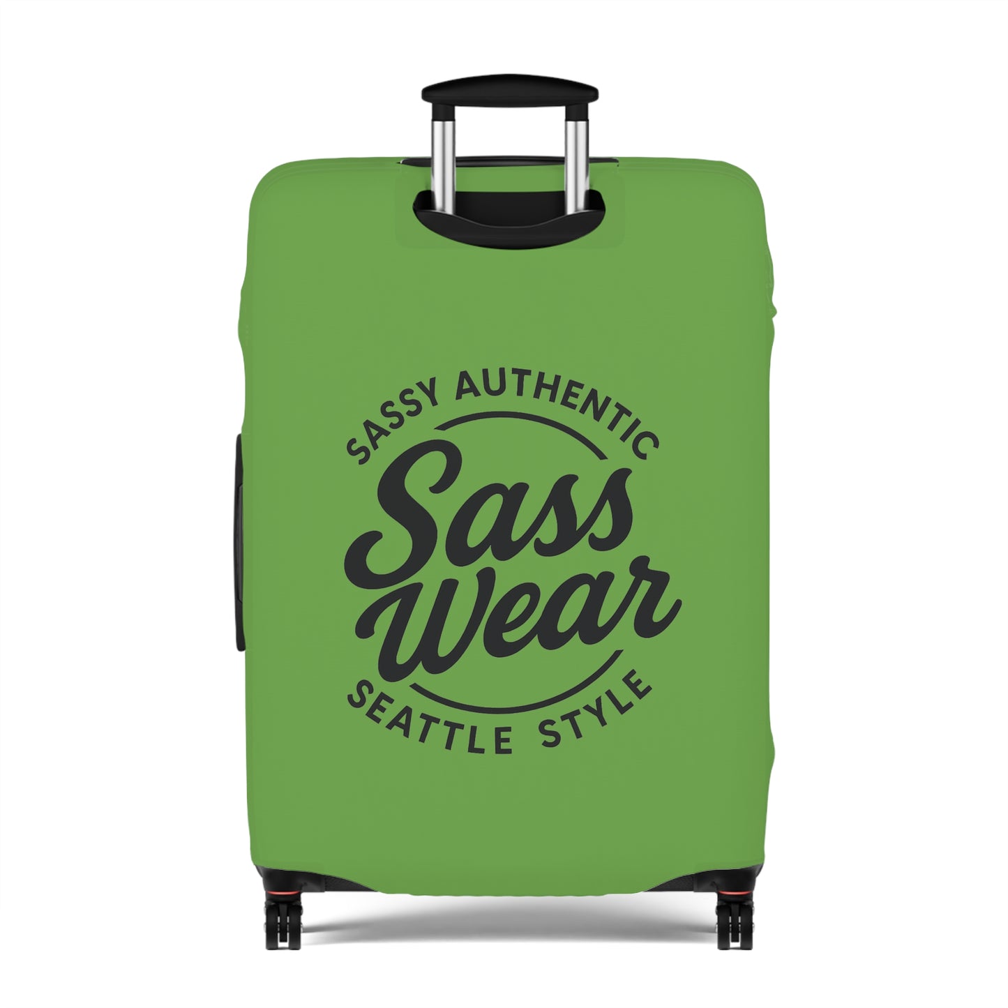 Sass Wear Luggage Cover Green