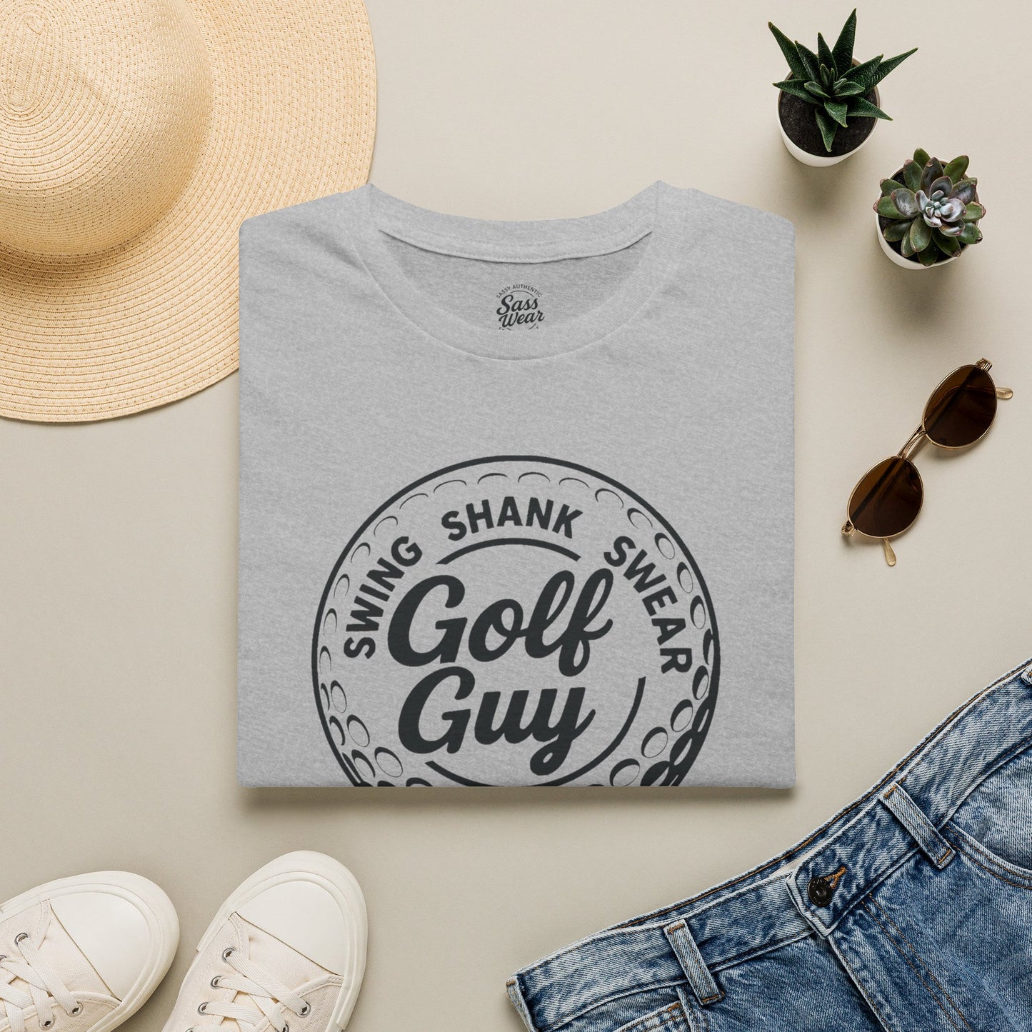 Golf Guy logo Softstyle T-Shirt