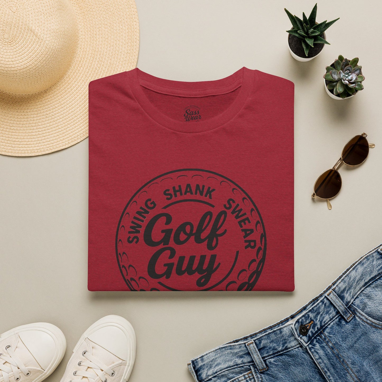 Golf Guy logo Softstyle T-Shirt