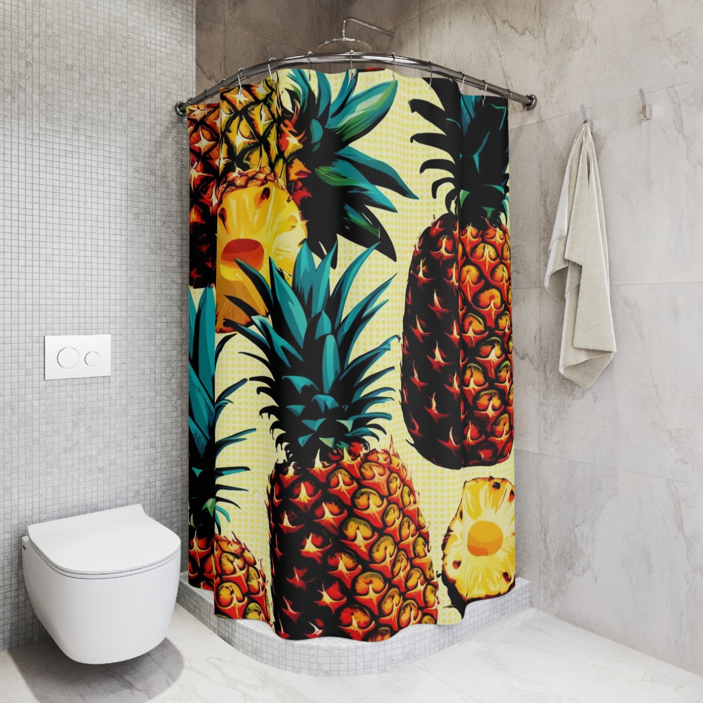 pineapples Shower Curtains