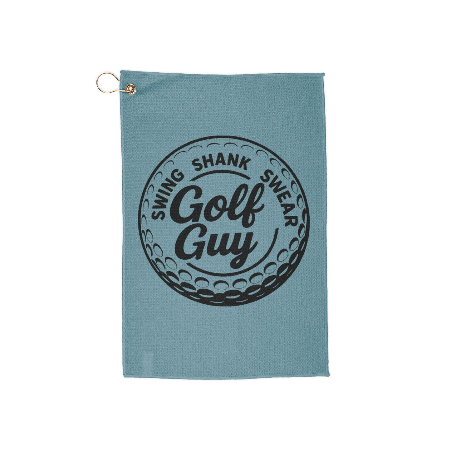 Teal Golf Guy Golf Towel