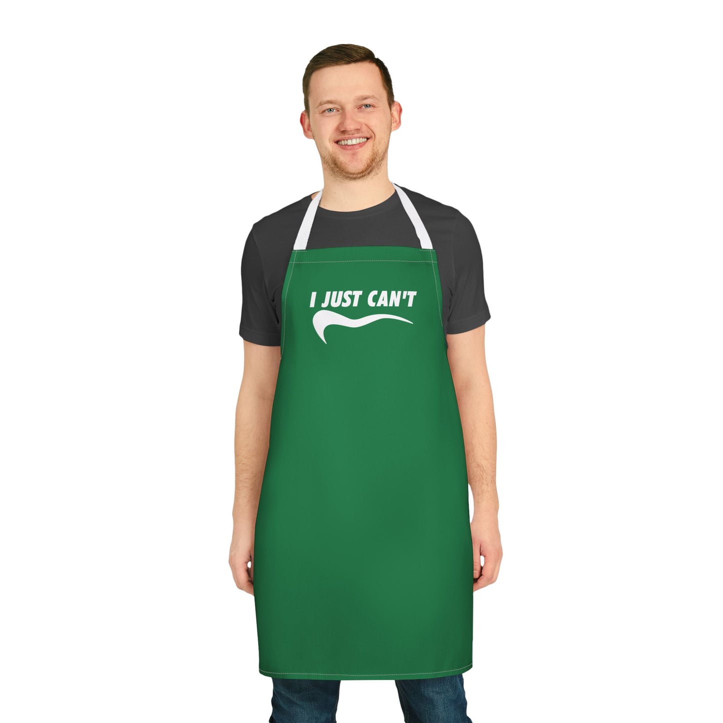 Green I just Can't  Apron