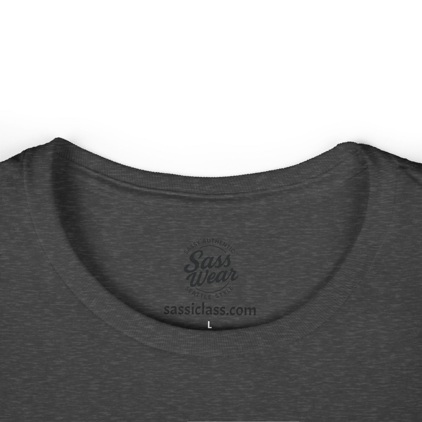 golf gal logo white Women's Softstyle Tee