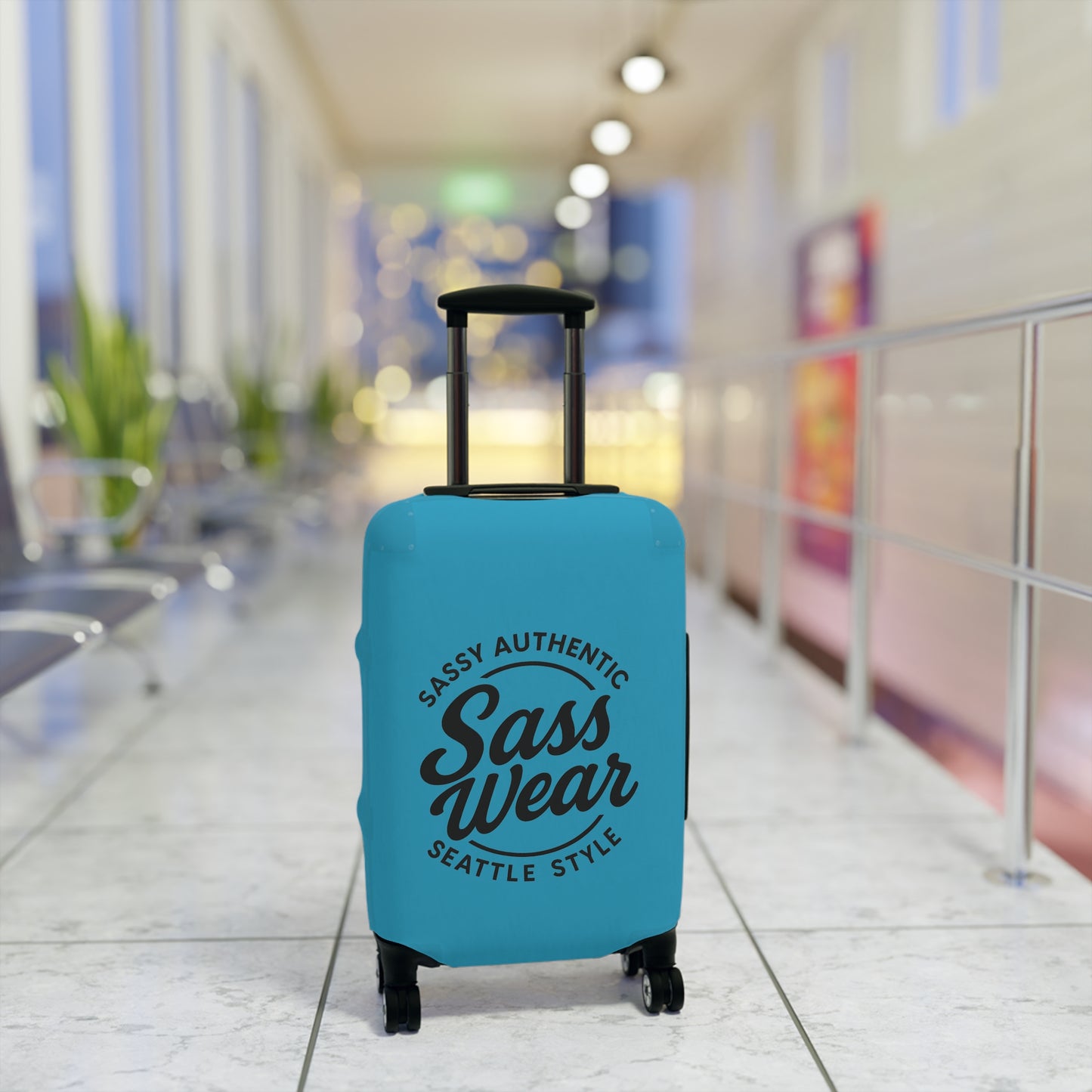 Sass Wear Luggage Cover Turquiose