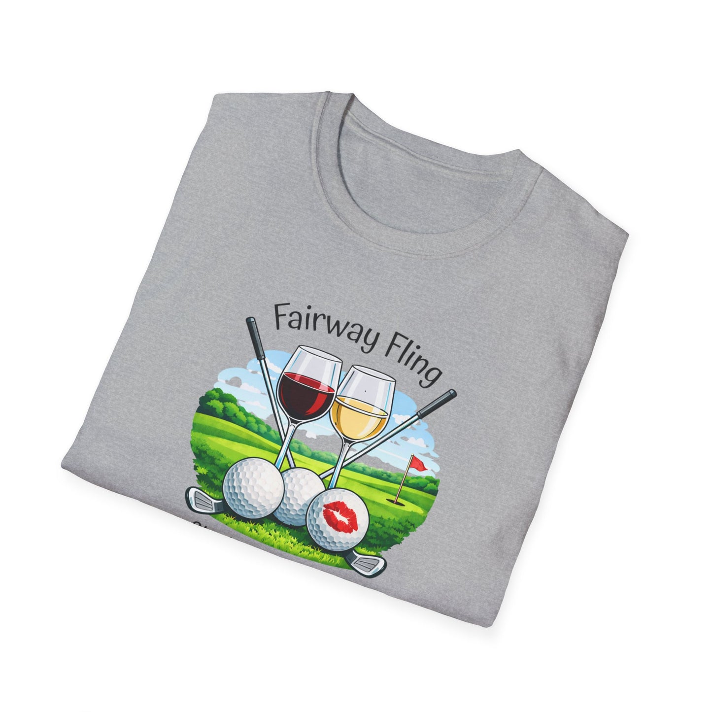 "Fairway Fling" Singles Tournament  unisex Graphic Tee