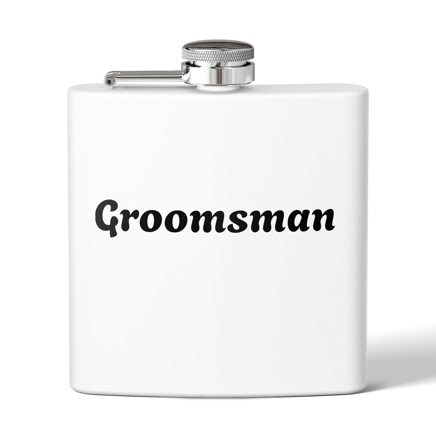 Groomsman, Stainless Flask