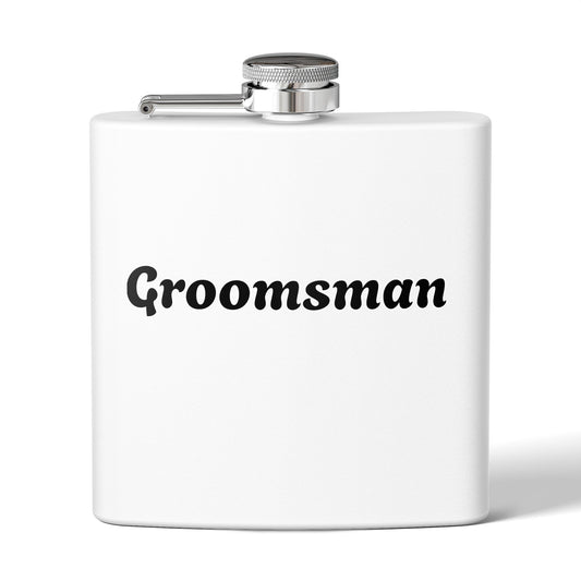 Groomsman, Stainless Flask