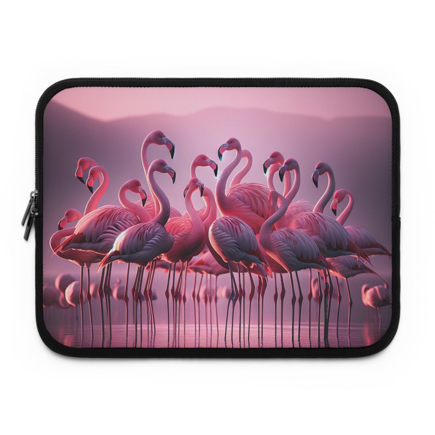 pink flamingos Laptop Sleeve