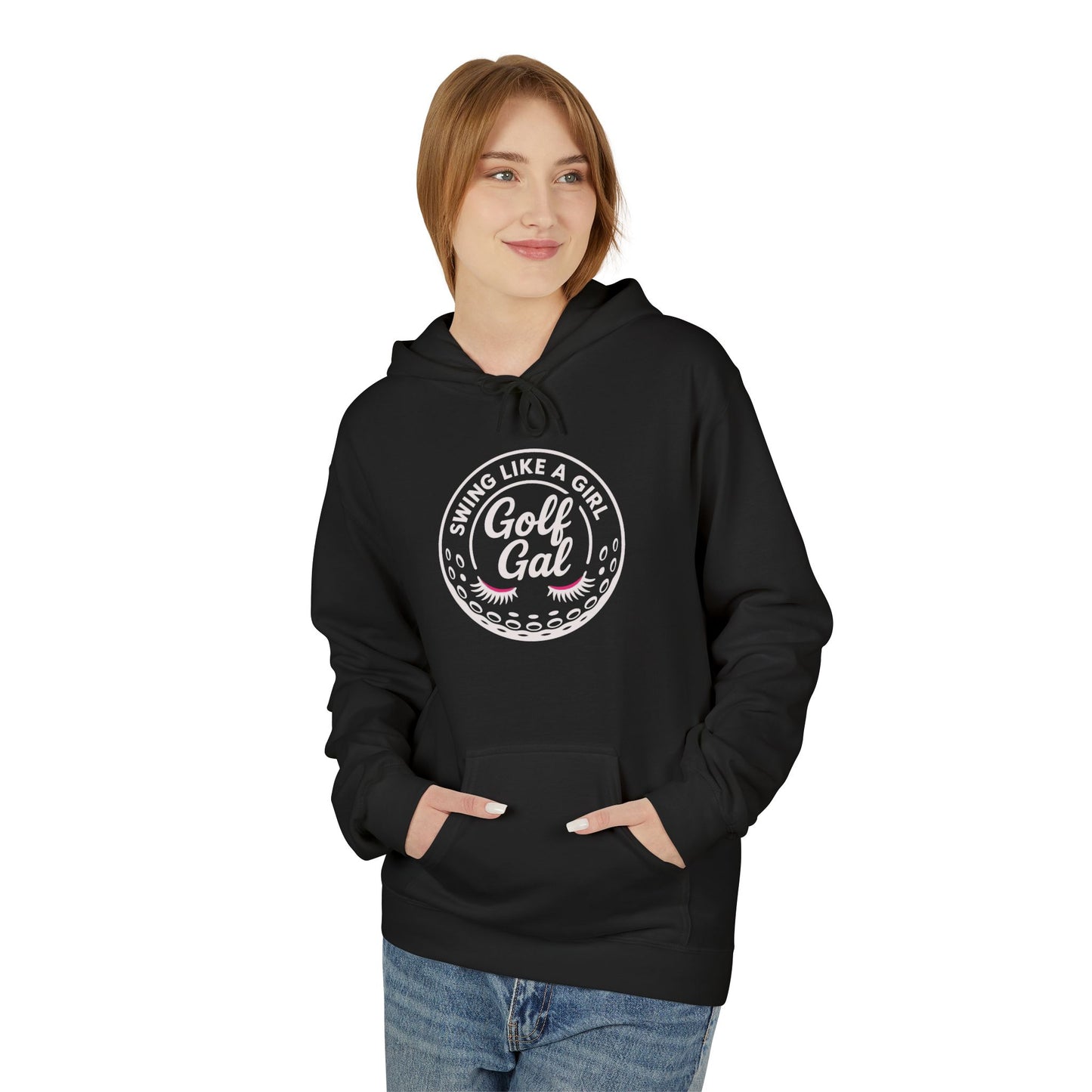 White Golf Gal Hoodie