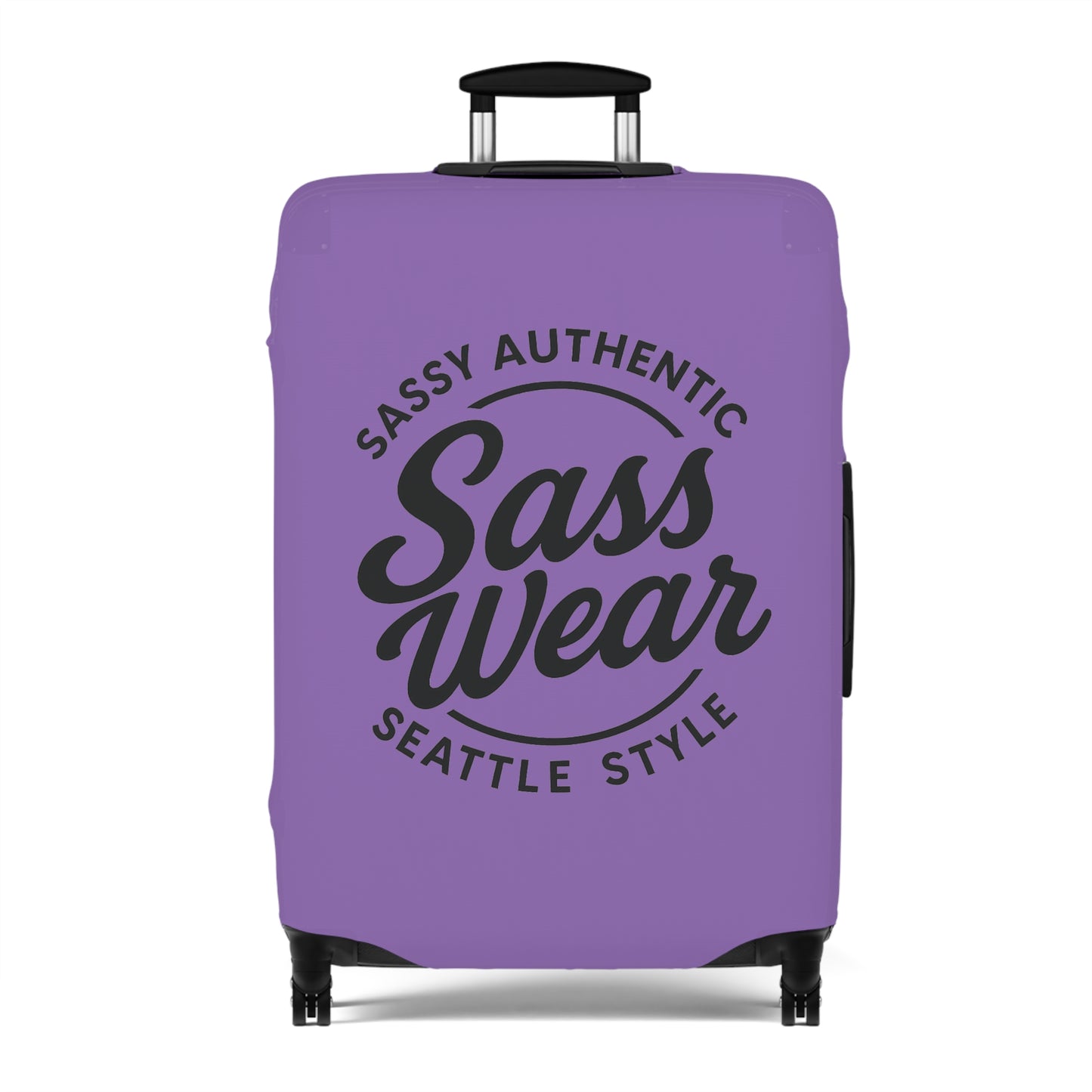 Sass Wear Luggage Cover Purple
