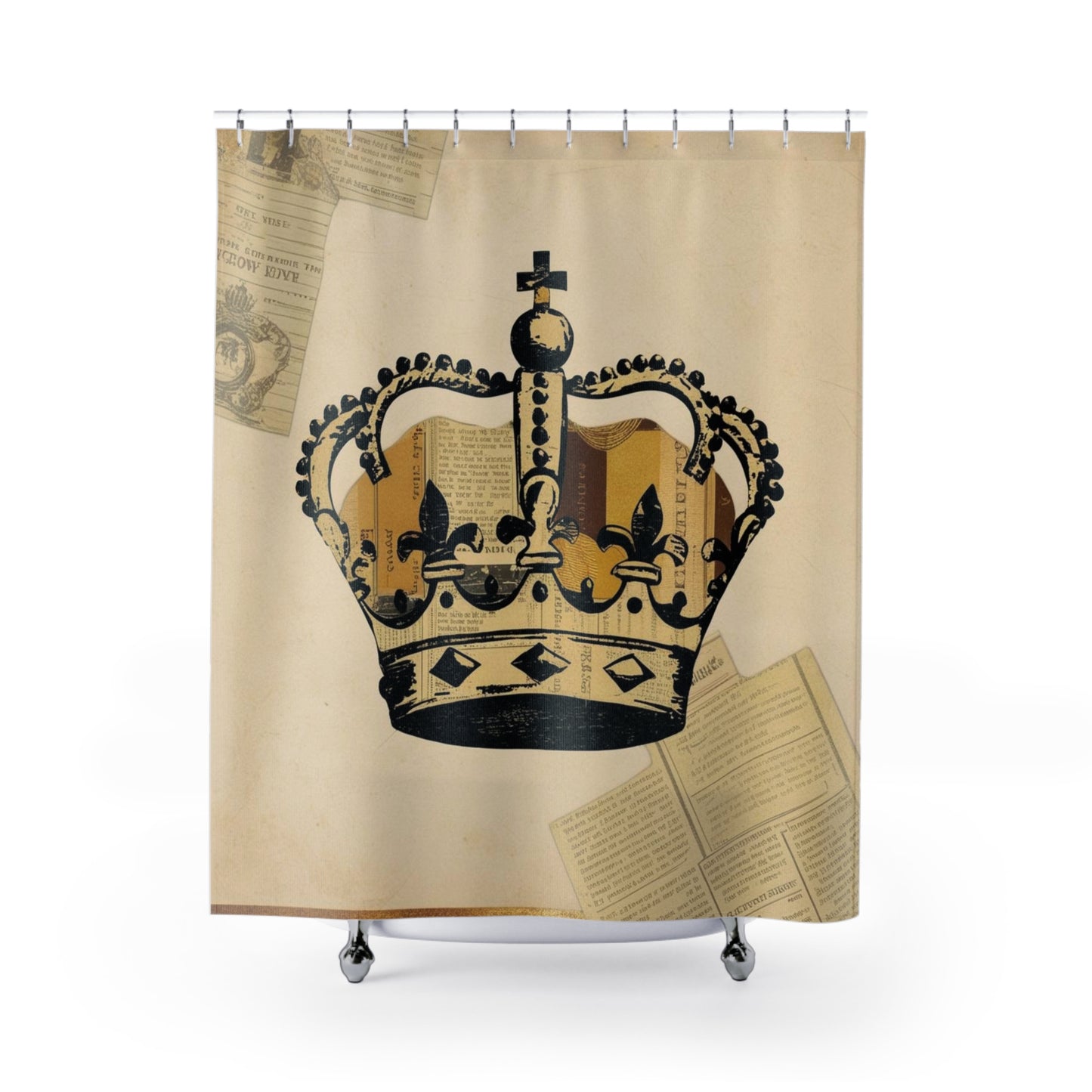 Crown Shower Curtains