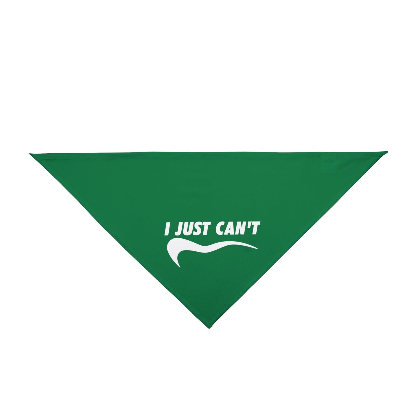 green I just can't Pet Bandana