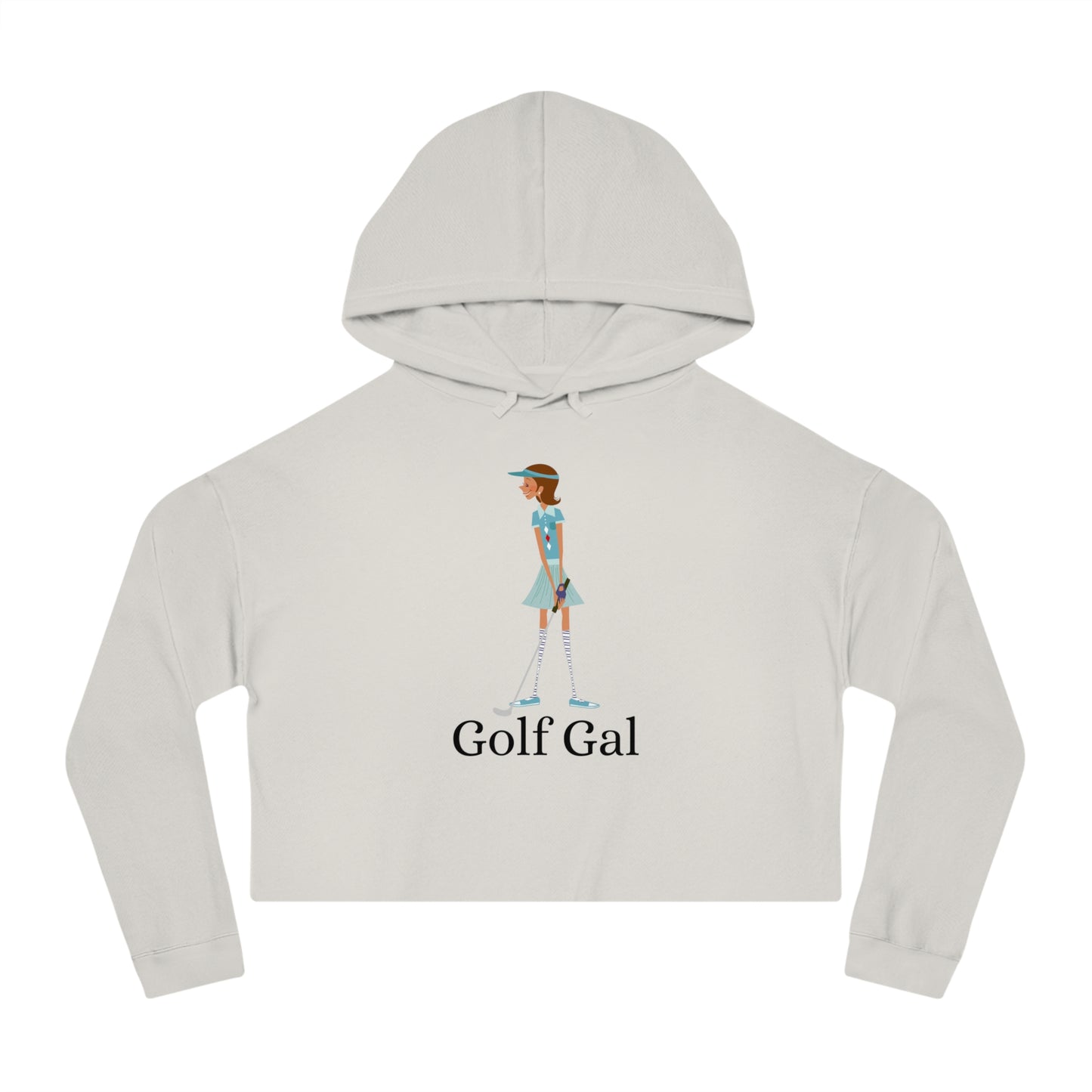 Golf Gal Women's Cropped Sweatshirt Lily