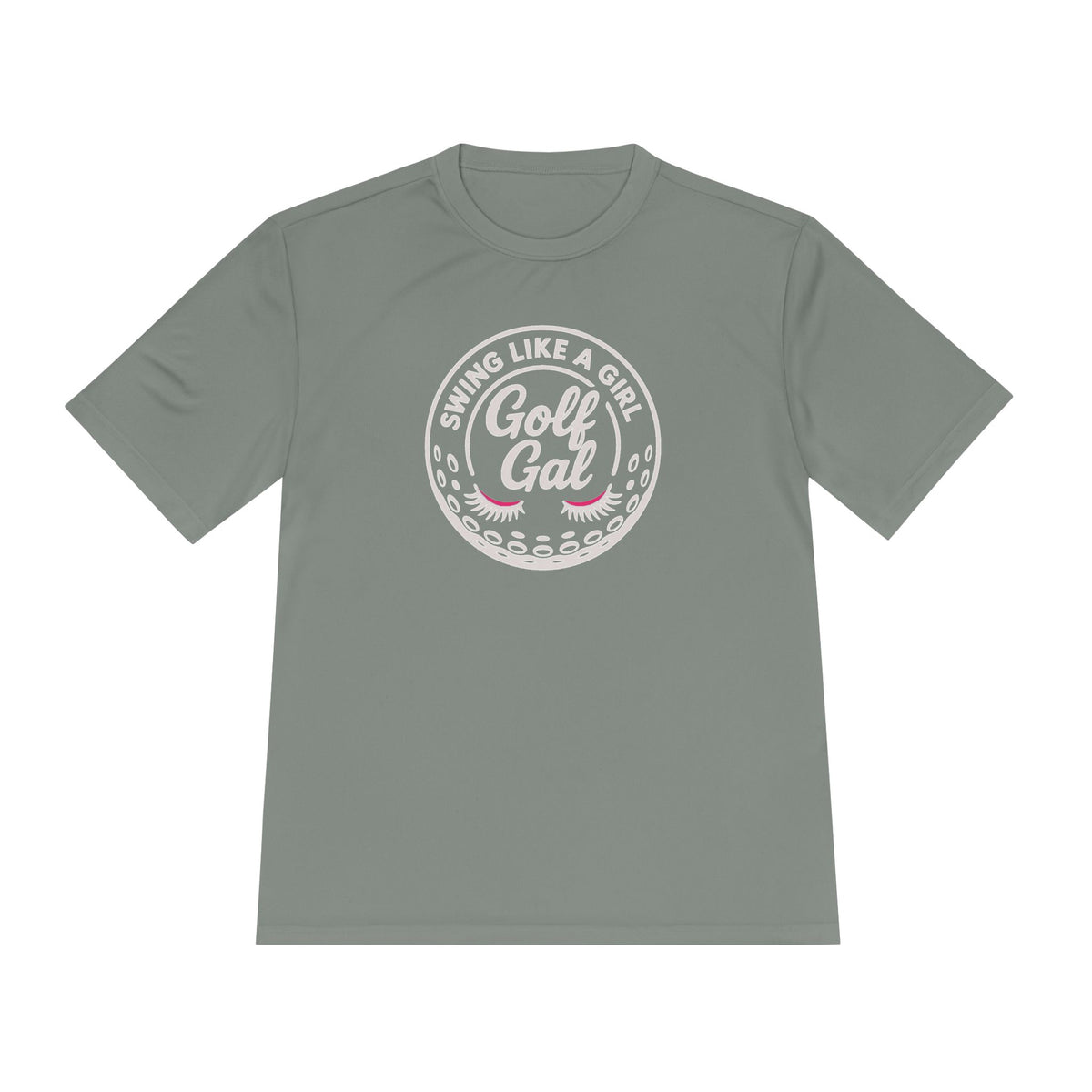 Golf gal Logo moisture wicking tee