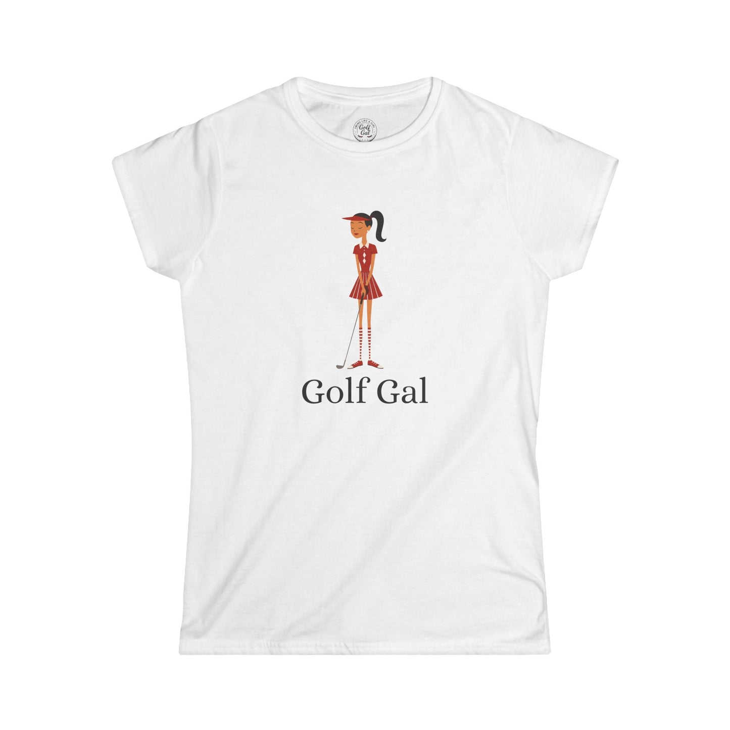 Golf Gal Women's Softstyle Tee Ruby