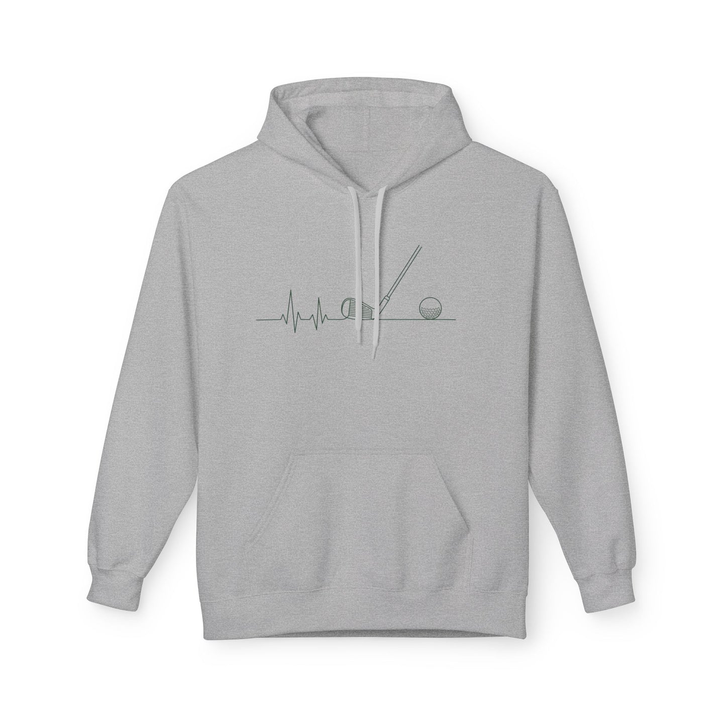 Golf Heartbeat Hoodie Hoodie