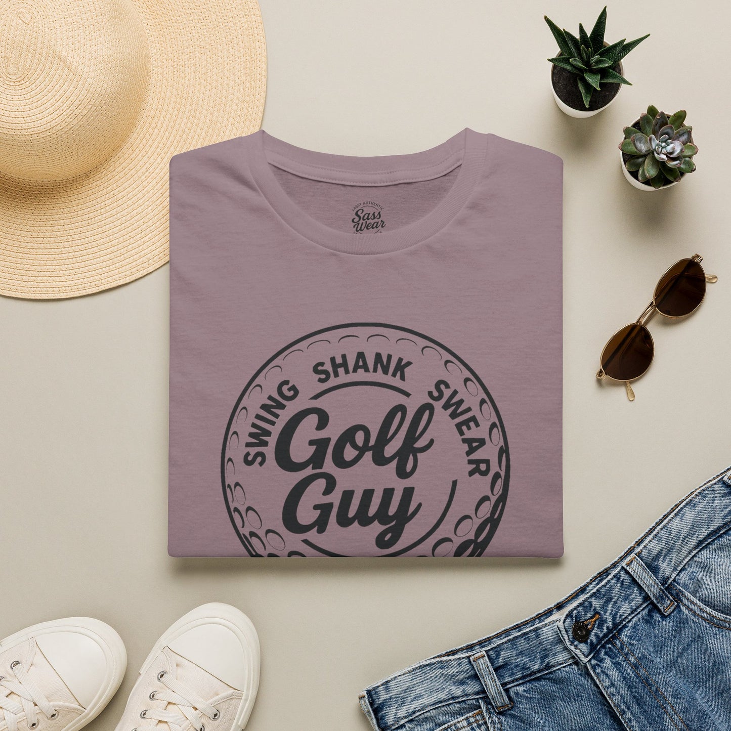 Golf Guy logo Softstyle T-Shirt