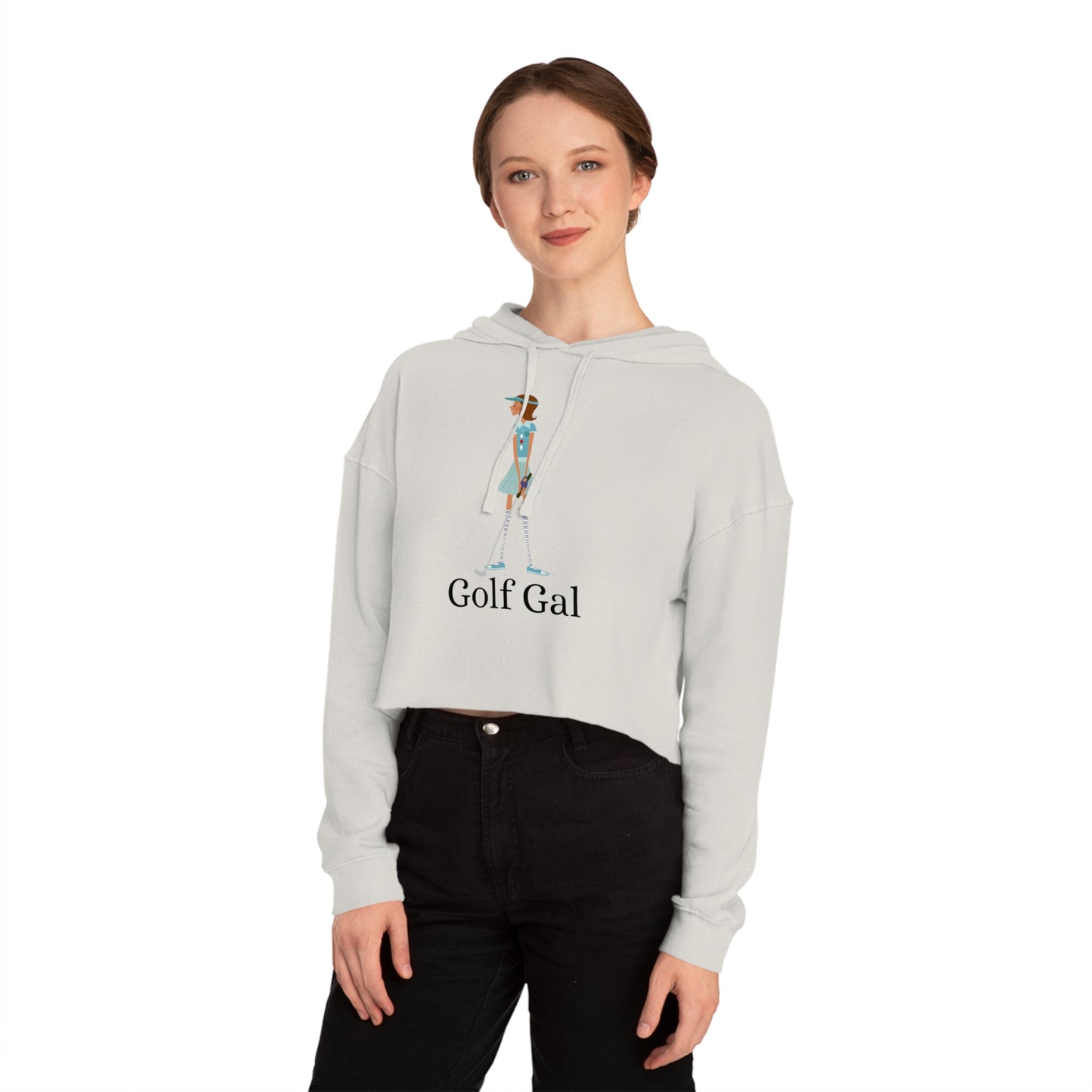 Golf Gal Women's Cropped Sweatshirt Lily