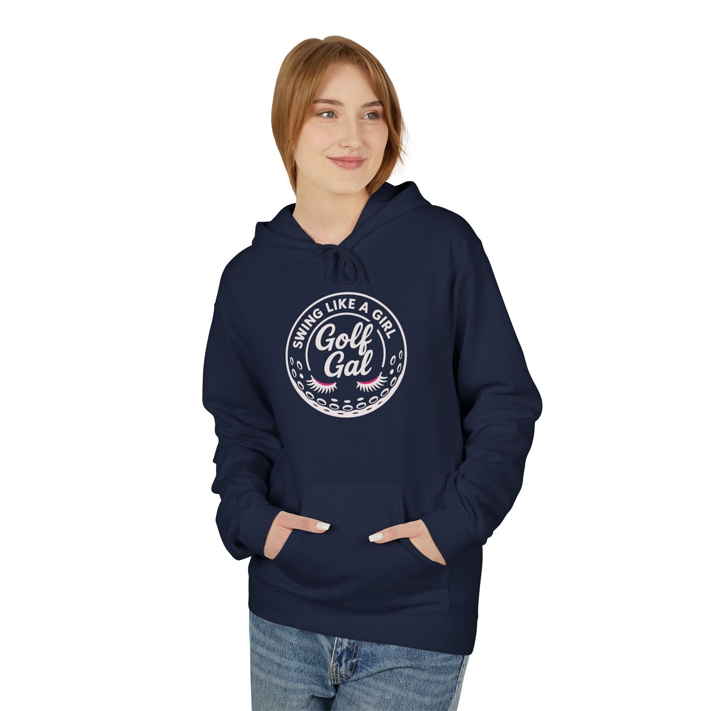 White Golf Gal Hoodie