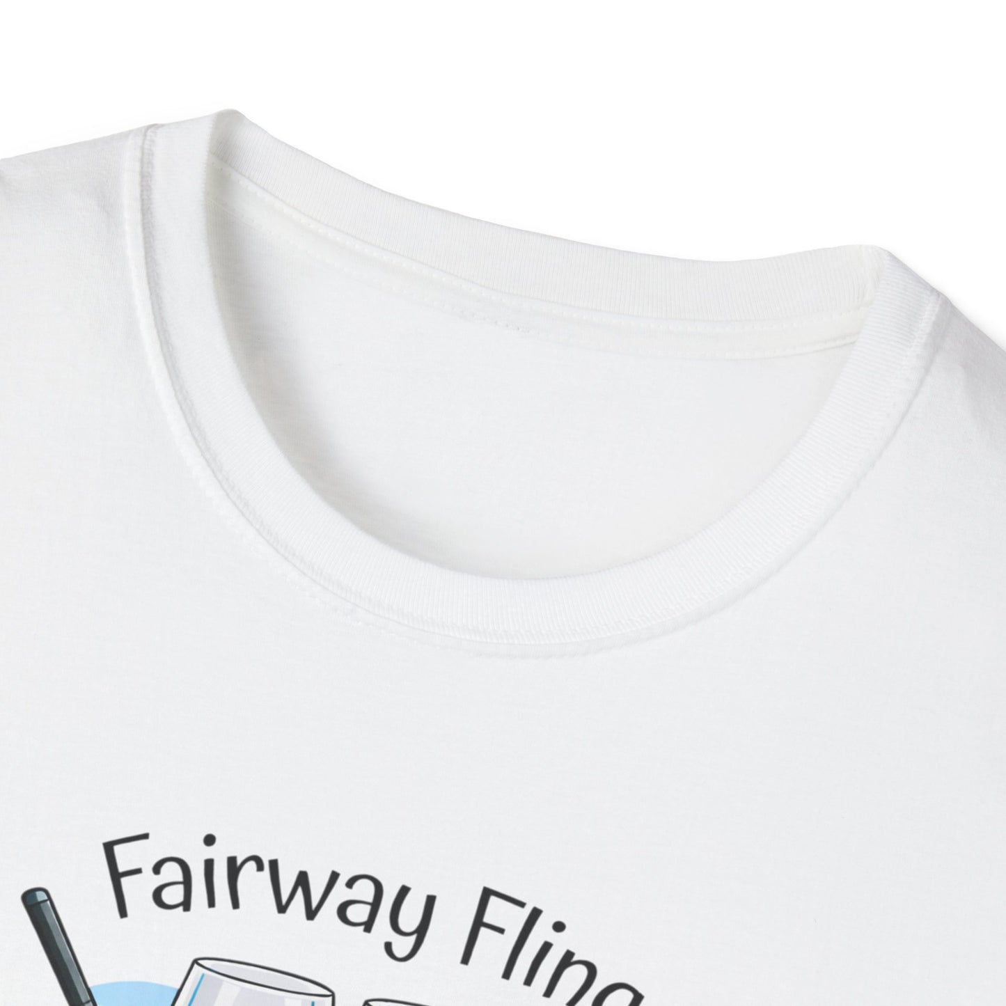 "Fairway Fling" Singles Tournament  unisex Graphic Tee